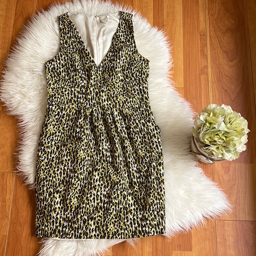 J Crew Dress side pocket size 4